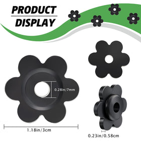Tondiamo rubber flag stoppers compact size for easy storage and quick setup.
