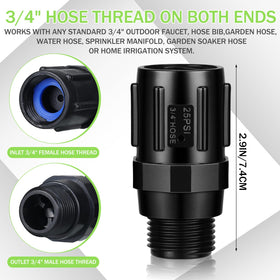 Tondiamo three-pack regulators safeguard garden systems with consistent pressure.