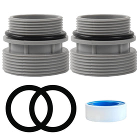 TonGass 40mm to 1-1/4in adapter ready to connect above-ground hoses.
