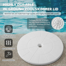 TongGass 9 inch spa lid designed for easy swap.