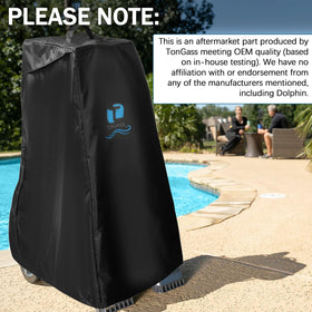 Sleek silhouette neatly covers the caddy and power supply