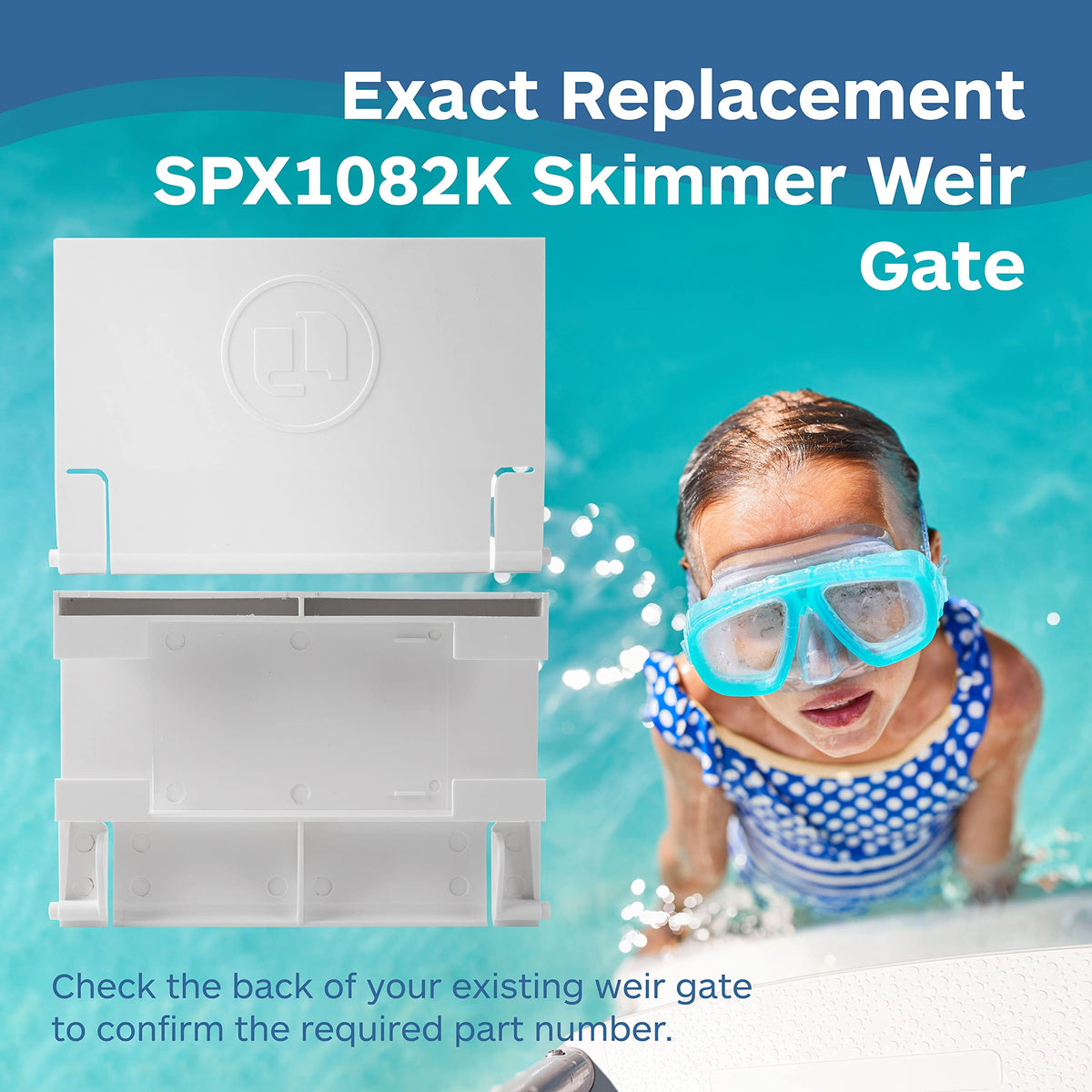TonGass replacement part promotes a cleaner pool by catching large leaves