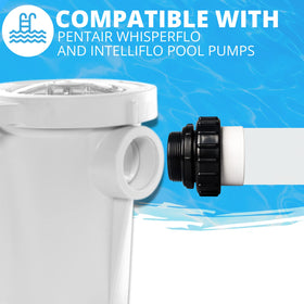 TonGass four-piece union pack for pool pump installations
