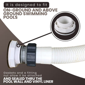TonGass compatible outlet fittings enable seamless jet nozzle upgrades.