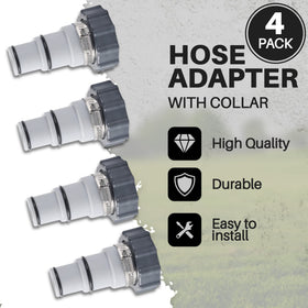 TonGass replacement hose adapter for Intex pool setups supports versatile connections.
