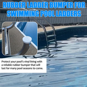 TonGass bumper protects pool surfaces from ladder abrasion and marks