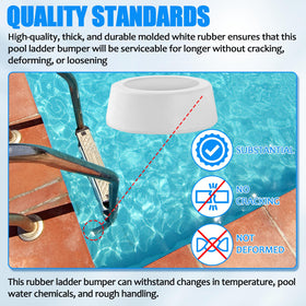 TonGass bumper designed for 1.90-inch inner diameter ladder tubing for universal fit.