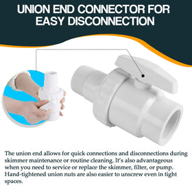 TonGass 2-way valve designed for easy service and replacement parts.