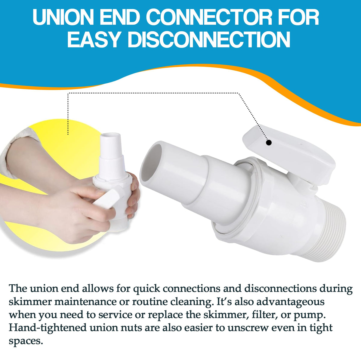 TonGass replaceable stem O-rings ball handle end connectors extend service life