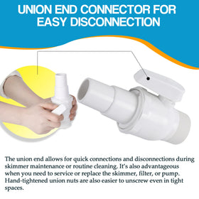 TonGass replaceable stem O-rings ball handle end connectors extend service life