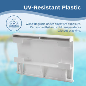 TonGass tool-free installation saves time during skimmer maintenance
