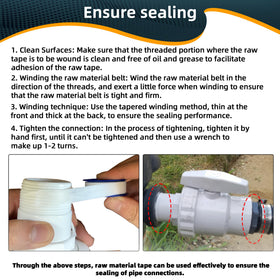 TonGass non-corrosive valve ideal for pool skimmers and pumps.