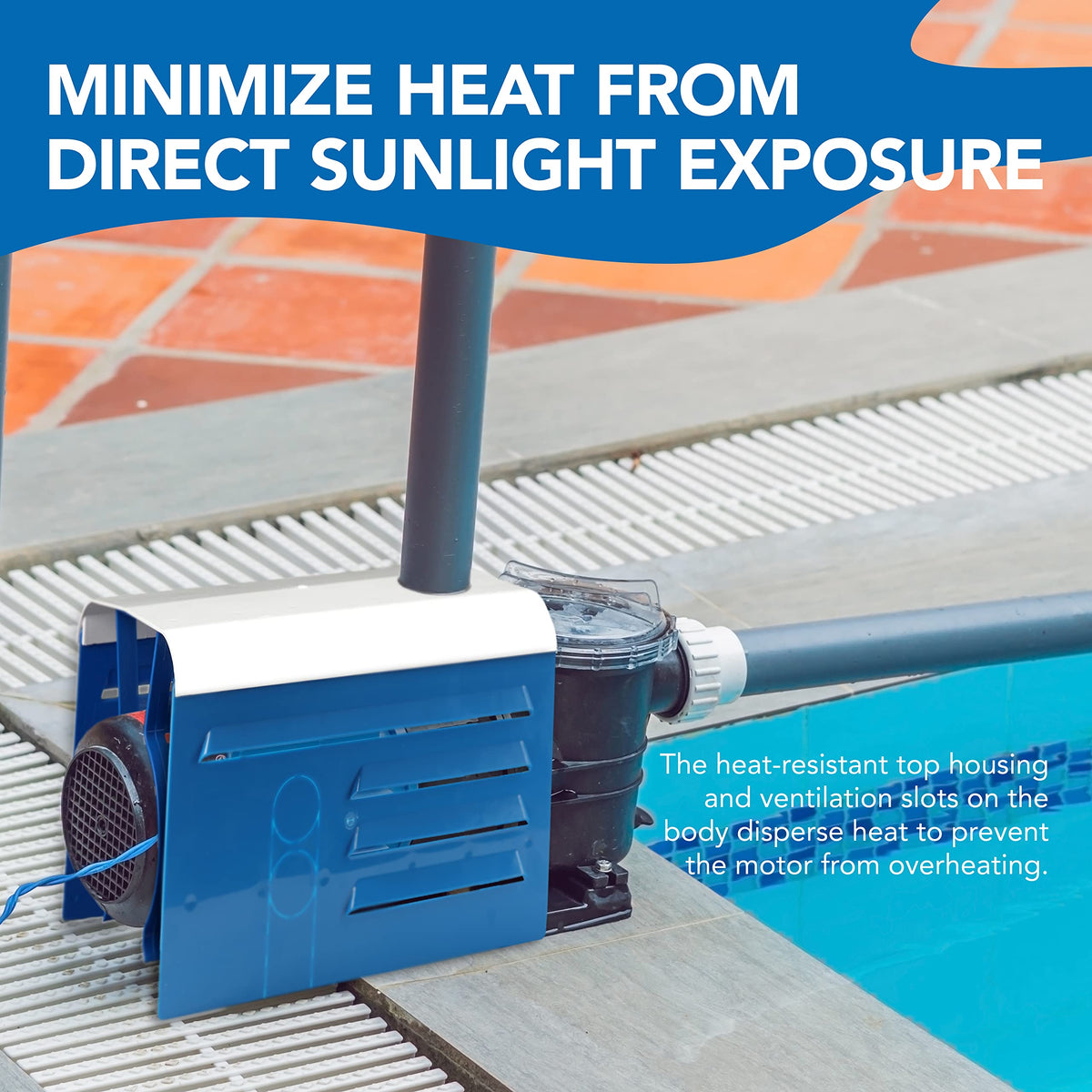 TonGass weatherproof ABS plastic cover protects against rain, snow, and sun exposure.