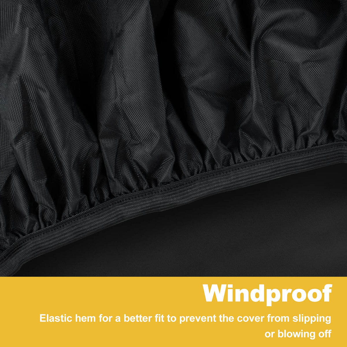 Tonhui waterproof coating keeps rain out and grill dry.