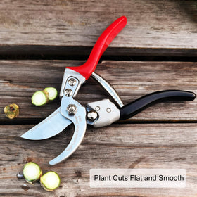 TONMA JP pruning shears lightweight design closeup for comfortable extended use.