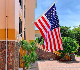TONOS fade-resistant polyester flag maintains bright color in sun