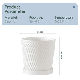 Ton Sin nordic design pot offers durable kaolin ceramic for living spaces