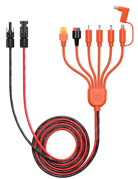Tonton 7-in-1 solar connector kit packaging shows versatile power compatibility.