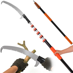 TONYINGO 26ft pole saw extension for high limb trimming and safe use