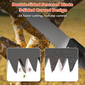 TONYINGO rust-resistant coating keeps blades smooth and durable