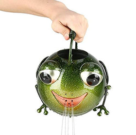 Tooarts Frog Watering Can ideal for bonsai and indoor plant care.