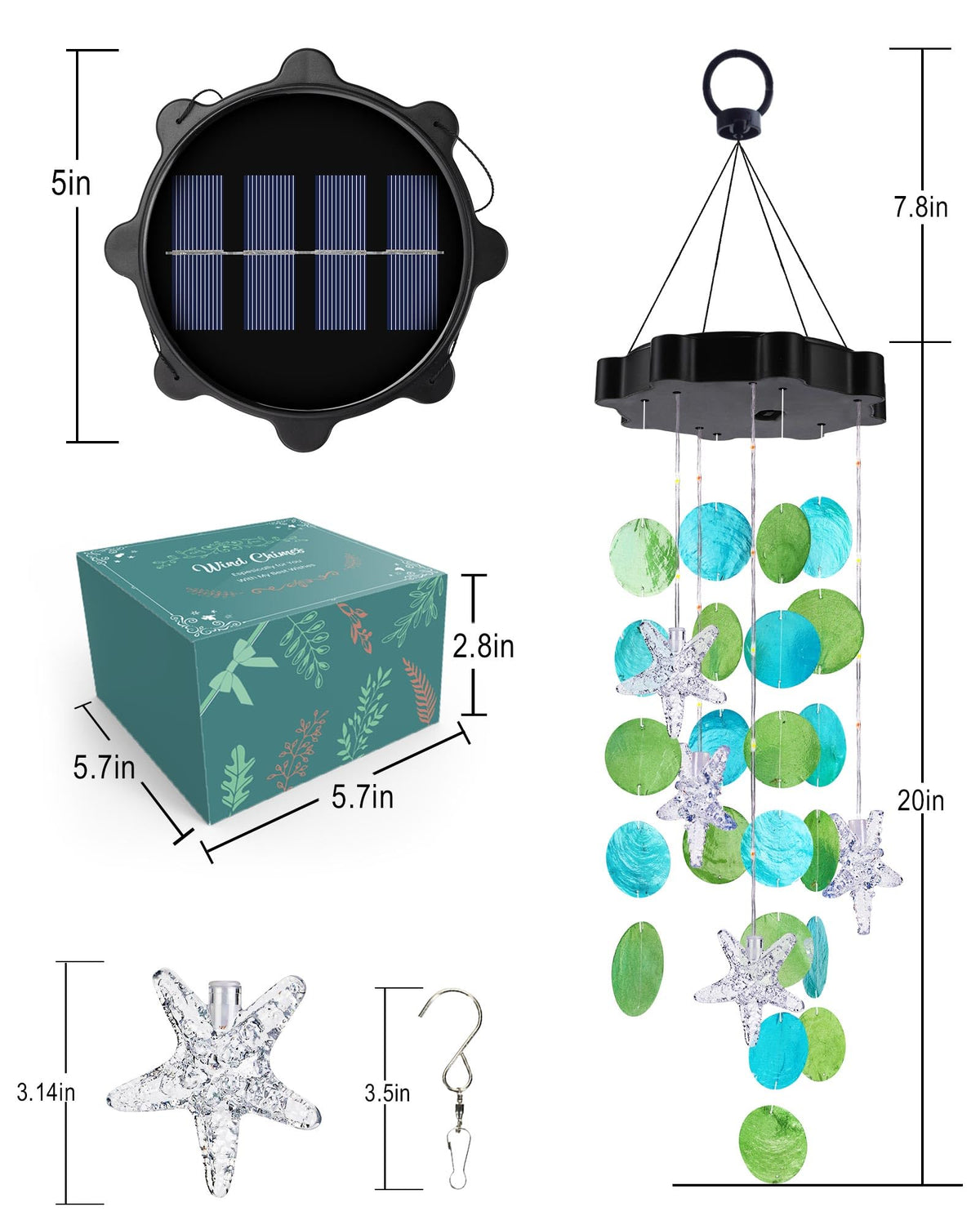Toodour blue green outdoor display on balcony or yard