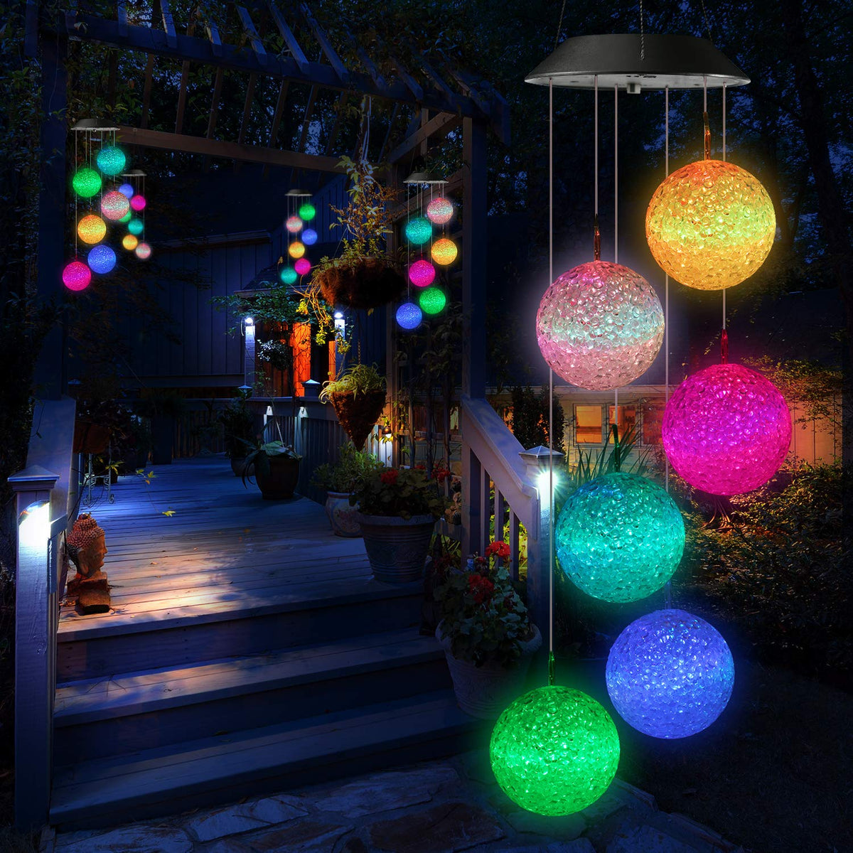Toodour color changing balls create a dreamy ambiance for parties and celebrations