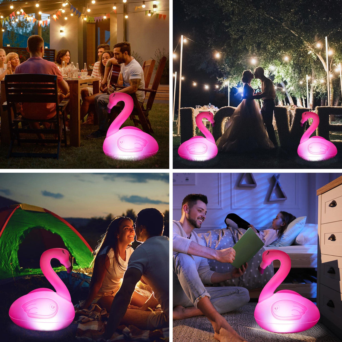 Toodour two-pack lights offer a stylish backyard party centerpiece option.
