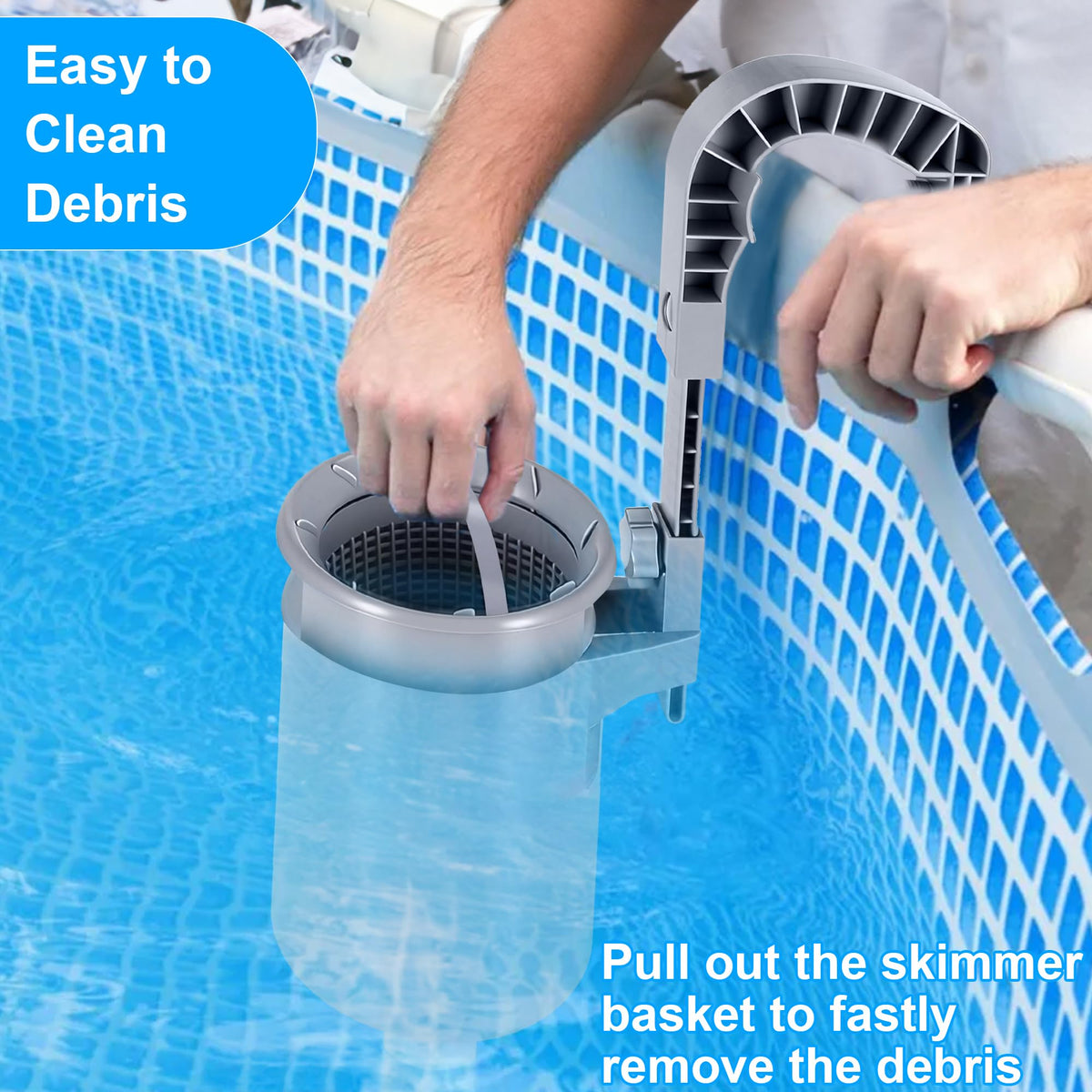 Toodour hose and pump adaptor simplify connecting to common filter pumps.