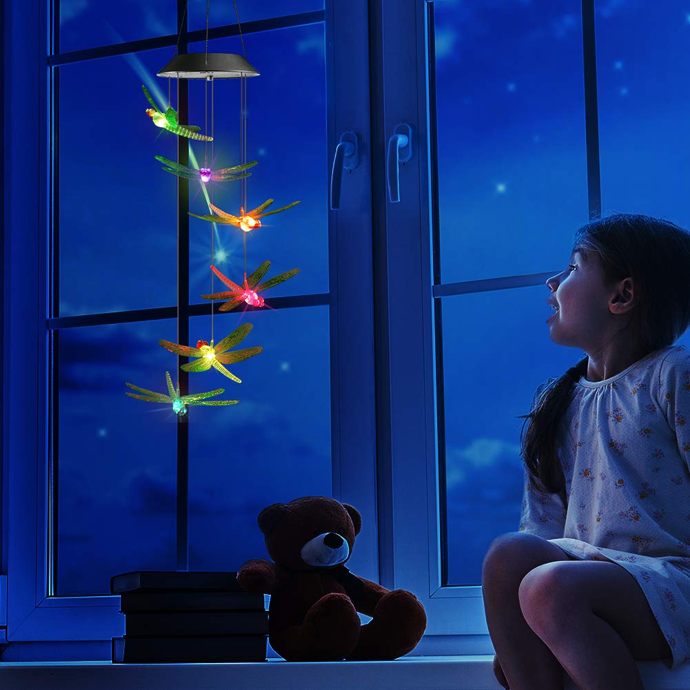 Toodour easy hang solar lights for porch or patio.