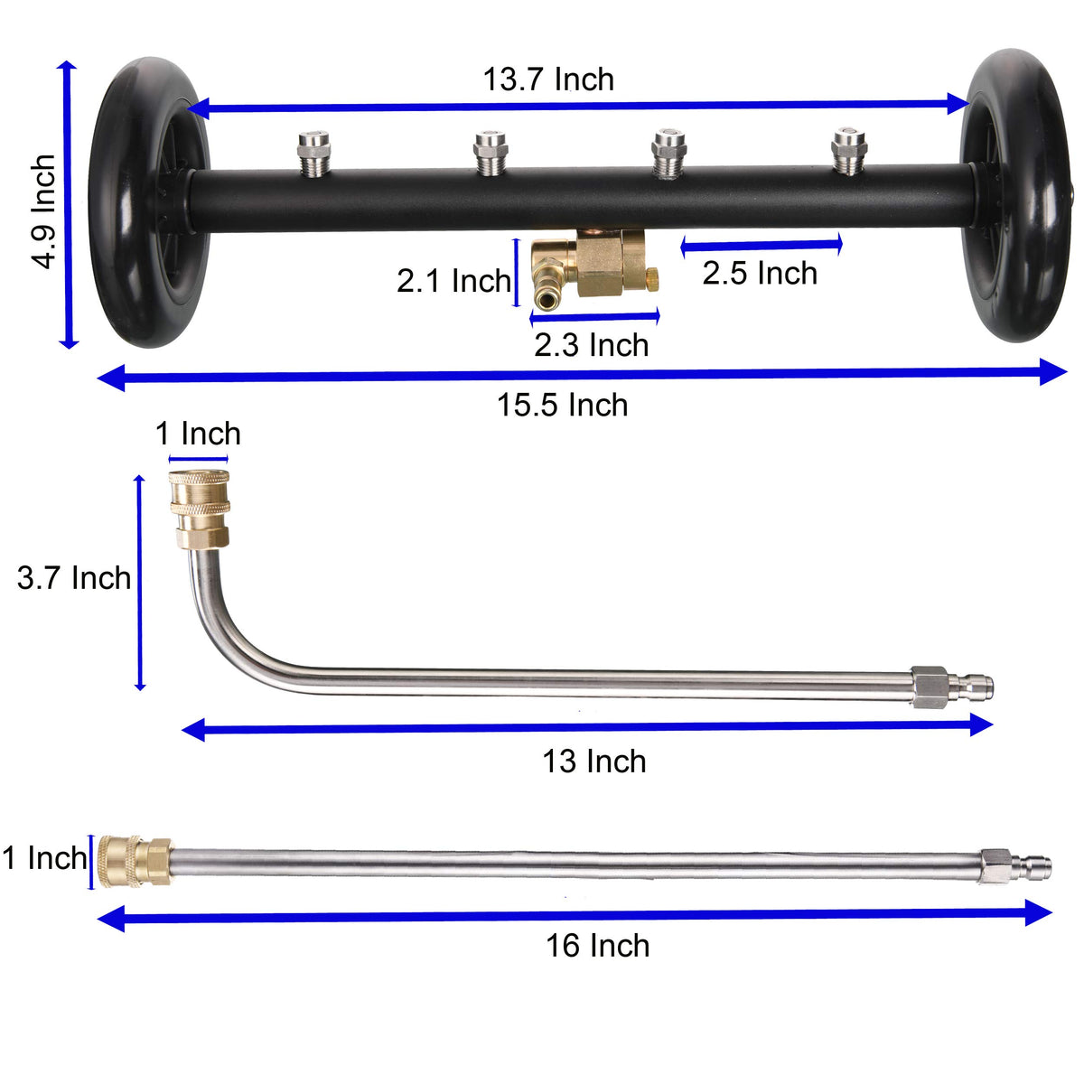 Tool Daily 16-inch extension wand part 2 enhances surface coverage