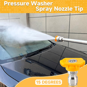 Tool Daily seven-pack nozzles in stainless steel for durable, long-lasting performance.