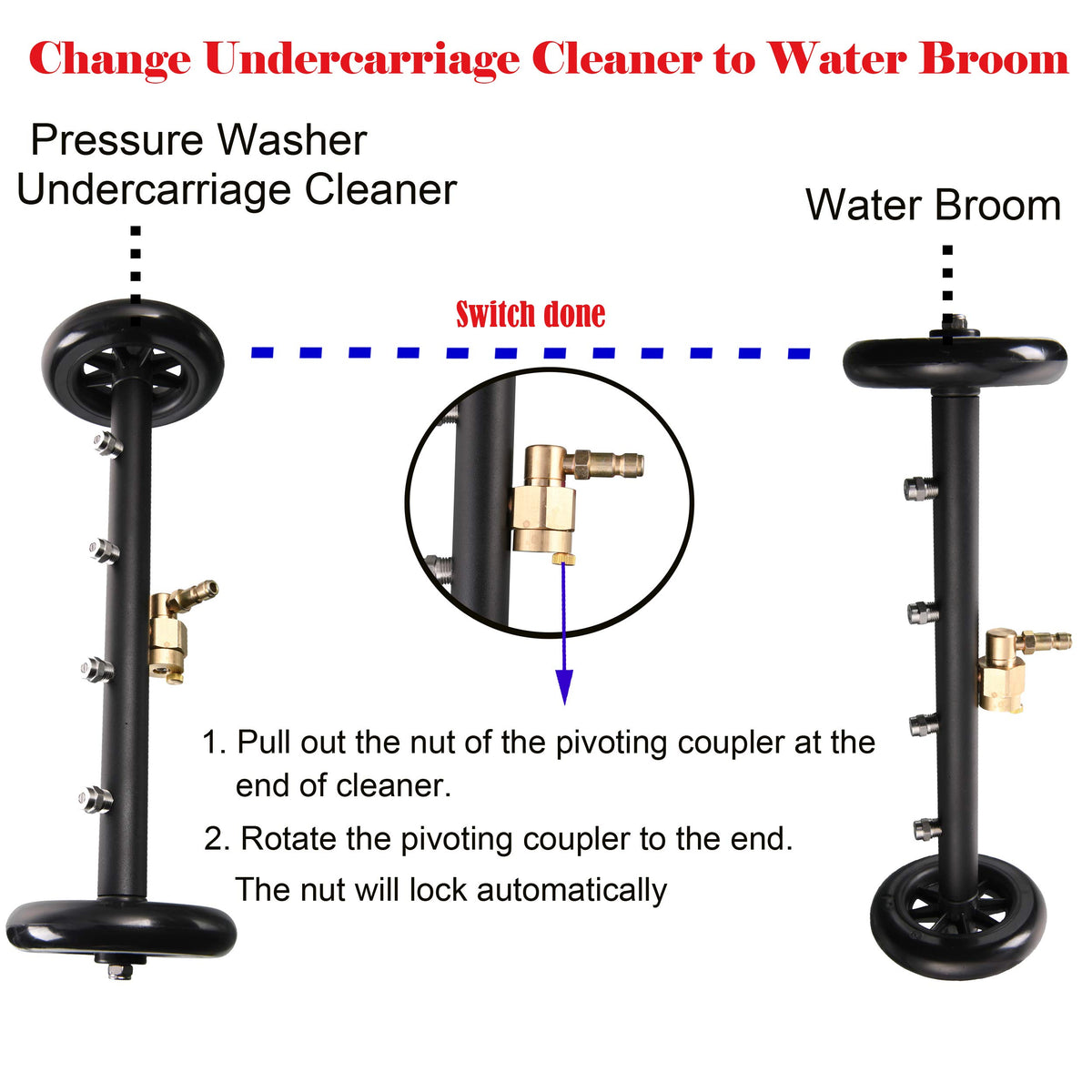 Tool Daily 90-degree angled wand enables tight-angle cleaning under vehicles