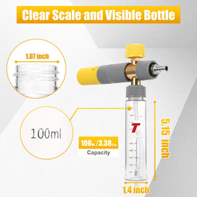 Tool Daily Adjustable Nozzle lets you tailor foam and water for different tasks.