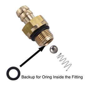 Tool Daily check valve balls aid injector reliability and prevent backflow.