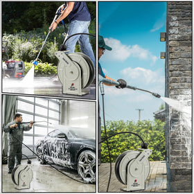 Tool Daily versatile mounting on floor, wall, or ceiling.