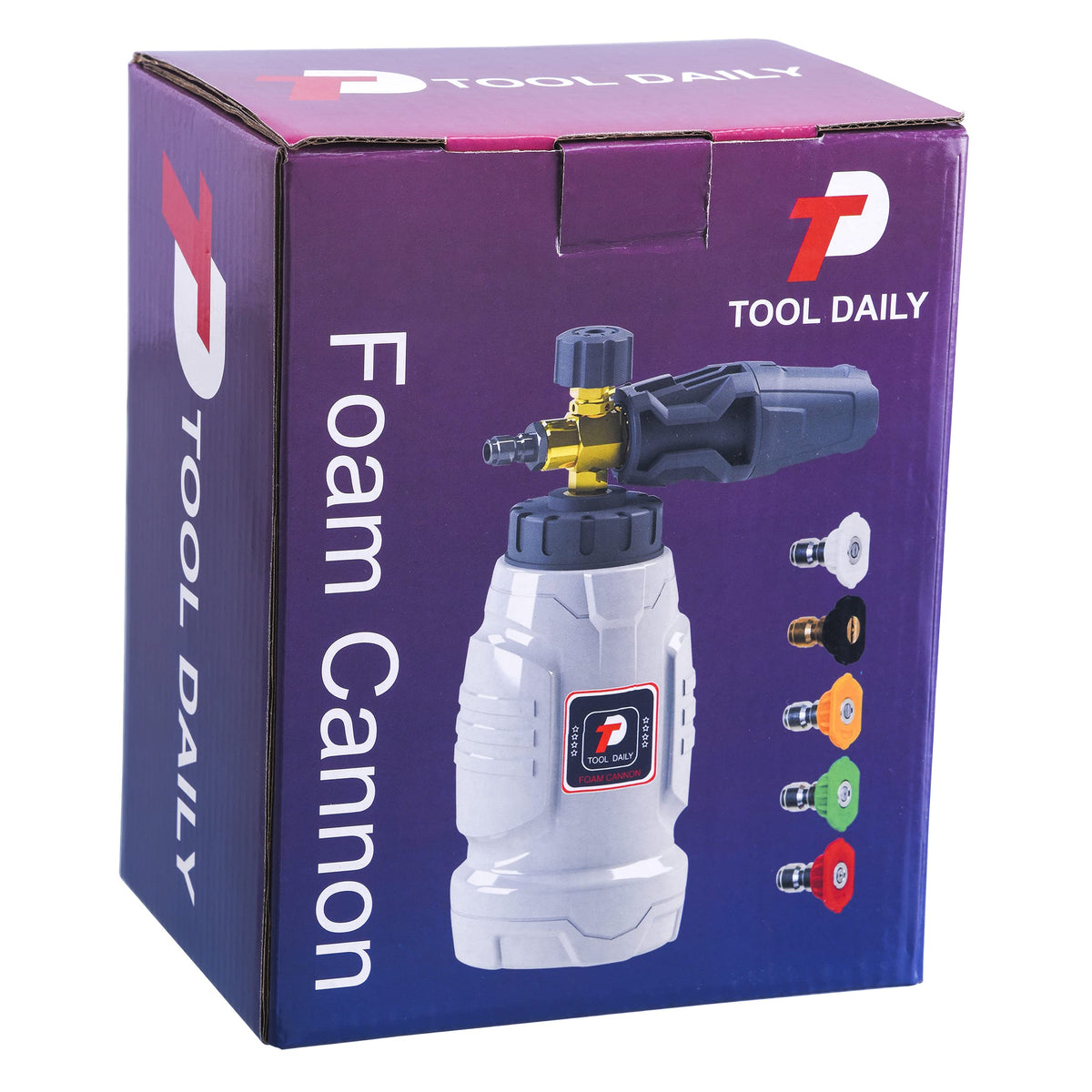 Tool Daily 1 L capacity reservoir supports longer foaming sessions