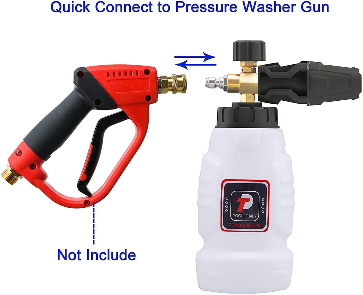 Tool Daily foam cannon ideal for car detailing and shop projects