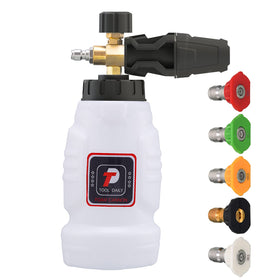 Tool Daily Foam Cannon with 0 degree nozzle for precise foam application during car wash