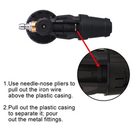 Tool Daily 65 degree nozzle for reaching edges and detailed gaps