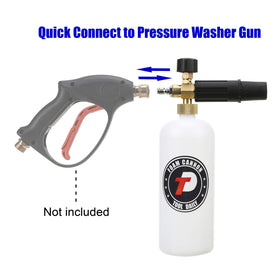 Tool Daily 1 liter bottle enabling easy soap dilution and rich foam.