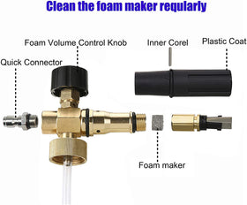 Tool Daily foam lance enables precise foam application