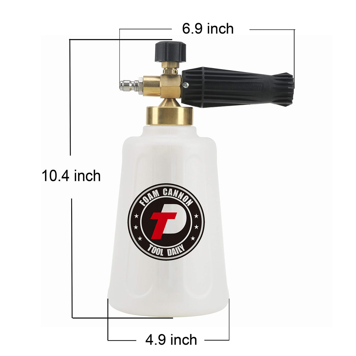 Tool Daily adjustable foam level knob for customized cleaning performance
