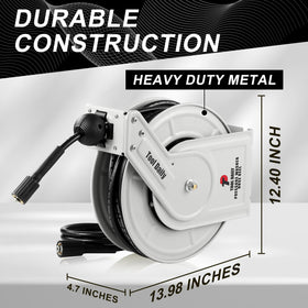 Tool Daily full-flow swivel inlet minimizes leaks for steady flow.