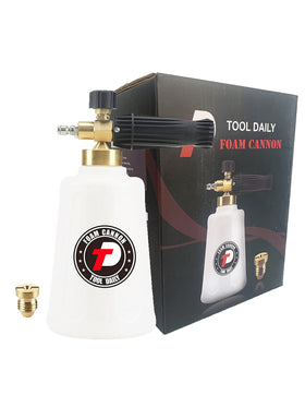 Tool Daily versatile foam cannon for cars, motorcycles, and exterior surfaces