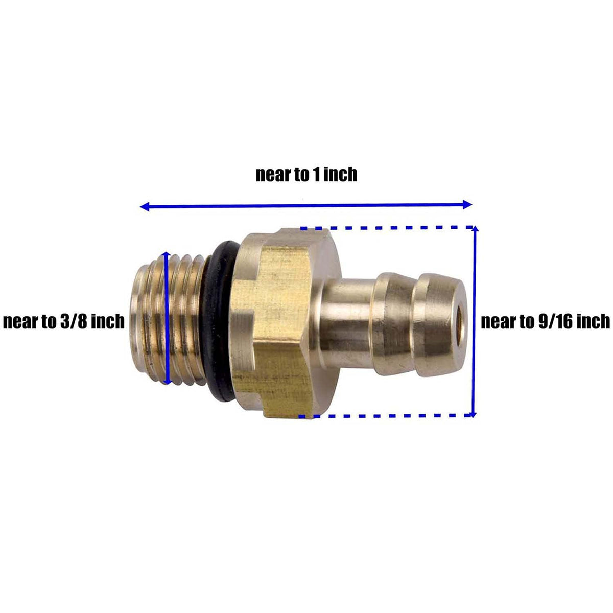 Tool Daily O-rings seal the injector receptacle to reduce leaks.