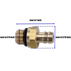 Tool Daily O-rings seal the injector receptacle to reduce leaks.