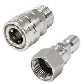 Tool Daily swivel adapter showing 360-degree rotation for smooth hose movement