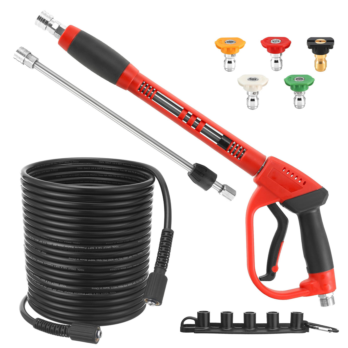 Tool Daily pressure washer gun for precise control and comfortable use.