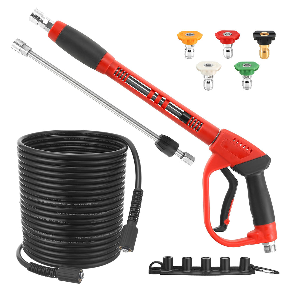 Tool Daily pressure washer gun for precise control and comfortable use.